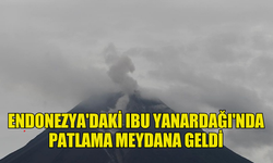 ENDONEZYA'DAKİ IBU YANARDAĞI'NDA PATLAMA MEYDANA GELDİ