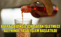 BAFRA’DA İZİNSİZ İÇKİ SATAN KAFE İŞLETMECİSİ ALEYHİNDE YASAL İŞLEM BAŞLATILDI