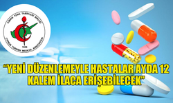 TABİPLER BİRLİĞİ: “YENİ DÜZENLEMEYLE HASTALAR AYDA 12 KALEM İLACA ERİŞEBİLECEK”