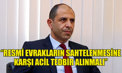 ÖZERSAY: “RESMİ EVRAKLARIN SAHTELENMESİNE KARŞI ACİL TEDBİR ALINMALI”