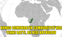 KONGO DEMOKRATİK CUMHURİYETİ'NDE BİR TEKNENİN BATMASI SONUCU 86 KİŞİ KAYBOLDU