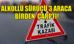 GİRNE'DE ALKOLLÜ SÜRÜCÜ KAZAYA NEDEN OLDU BİR KİŞİ YARALANDI