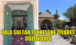 HALA SULTAN TEKKESİ’NE 650 KİŞİLİK KAFİLE İLE ZİYARET GERÇEKLEŞTİRDİ