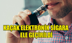 GİRNE'DE KAÇAK ELEKTRONİK SİGARA ELE GEÇİRİLDİ