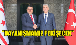 TC TİCARET BAKANI BOLAT, MALİYE BAKANI BEROVA İLE BİR ARAYA GELDİ