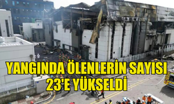 GÜNEY KORE'DEKİ FABRİKADA ÇIKAN YANGINDA ÖLENLERİN SAYISI 23'E YÜKSELDİ