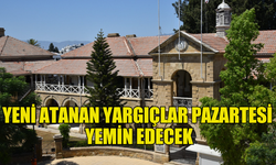 YÜKSEK ADLİYE KURULU  YENİ ATANAN YARGIÇLARIN PAZARTESİ YEMİN EDECEĞİNİ DUYURDU