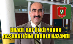 BRADİ, BAF ÜLKÜ YURDU BAŞKANLIĞINI FARKLA KAZANDI