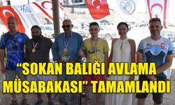 “SOKAN BALIĞI AVLAMA MÜSABAKASI” TAMAMLANDI