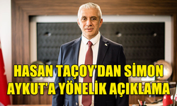 HASAN TAÇOY: “GÜNEY KIBRIS'IN YAPTIKLARI SADECE SİYASİ VE EKONOMİK ENGELLER OLUŞTURMAK İÇİNDİR”