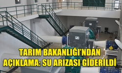 TARIM VE DOĞAL KAYNAKLAR BAKANLIĞI: “ANA DAĞITIM HATLARINA VERİLEN SU YERLEŞİM YERLERİNE AİT SU DEPOLARINA ULAŞTI”