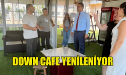 DOWN CAFE YENİLENİYOR BAKAN GARDİYANOĞLU  TADİLAT ÇALIŞMALARINI İNCELEDİ