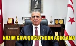 MİLLİ EĞİTİM BAKANI NAZIM ÇAVUŞOĞLU AÇIKLAMALARDA BULUNDU