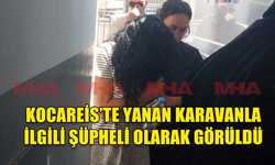 KOCAREİS’TE CUMARTESİ SABAHI YANARAK KÜL OLAN KARAVAN İLE İLGİLİ BİR KİŞİ TUTUKLANDI