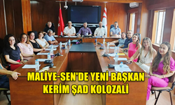 MALİYE-SEN BAŞKANLIĞINA KERİM ŞAD KOLOZALİ GETİRİLDİ.