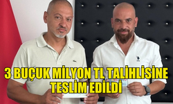 20 TEMMUZ ÖZEL ÇEKİLİŞİ KAZANANI İKRAMİYESİNİ TESLİM ALDI