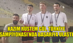 KAZIM RÜSTEM GÜL, İZMİR'DE U18 ATLETİZM TÜRKİYE ŞAMPİYONASI'NDA YÜKSEK ATLAMA DALINDA TÜRKİYE 2.Sİ OLDU