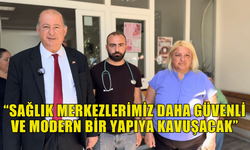 DİNÇYÜREK: “ SAĞLIK MERKEZLERİMİZ DAHA GÜVENLİ VE MODERN BİR YAPIYA KAVUŞACAK”