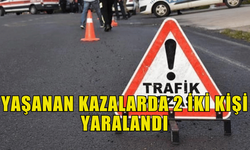 İSKELE-KARPAZ ANAYOLU'NDA VE YEDİDALGA'DA TRAFİK KAZALARI