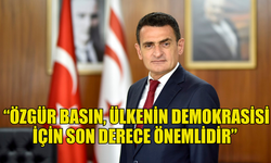 İÇİŞLERİ BAKANI OĞUZ: “ÖZGÜR BASIN, ÜLKENİN DEMOKRASİSİ İÇİN SON DERECE ÖNEMLİDİR”