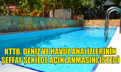 KIBRIS TÜRK TABİPLERİ BİRLİĞİ, DENİZ VE HAVUZ ANALİZLERİNİN ŞEFFAF ŞEKİLDE AÇIKLANMASINI İSTEDİ