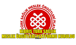 KIBRIS TÜRK SAĞLIK MESLEK ÖRGÜTLERİ PLATFORMU OLUŞTURULDU