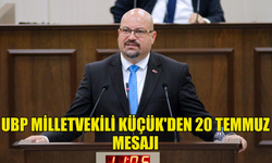 MİLLET VEKİLİ HASAN KÜÇÜK 20 TEMMUZ DOLAYISIYLA MESAJ YAYIMLADI