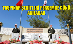 TAŞPINAR ŞEHİTLERİ 25 TEMMUZ PERŞEMBE GÜNÜ ANILACAK