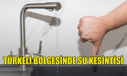 TÜRKELİ BÖLGESİNDE ARIZA NEDENİYLE SU VERİLEMİYOR