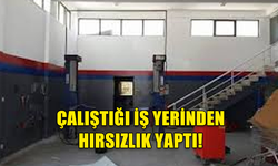 LEFKOŞA'DA BİR MAKİNİST GARAJINDA HIRSIZLIK!