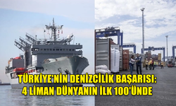 DÜNYANIN EN İYİ 100 LİMANININ ARASINDA 4 TÜRK LİMANI YER ALDI