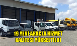 GAZİMAĞUSA BELEDİYESİ ARAÇ FİLOSUNA 19 YENİ ARAÇ DAHA ALARAK HİZMET KALİTESİNİ YÜKSELTTİ