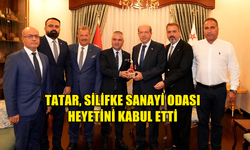 TATAR, SİLİFKE SANAYİ ODASI HEYETİNİ KABUL ETTİ