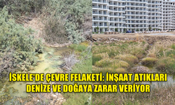 İSKELE'DE ÇEVRE FELAKETİ: İNŞAAT ATIKLARI DENİZE VE DOĞAYA ZARAR VERİYOR