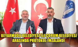 BEYARMUDU BELEDİYESİ İLE ÇORUM BELEDİYESİ ARASINDA İŞ BİRLİĞİ PROTOKOLÜ İMZALANDI