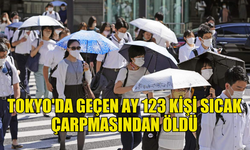 TOKYO'DA TEMMUZ AYINDA 123 KİŞİ SICAK ÇARPMASI NEDENİYLE HAYATINI KAYBETTİ