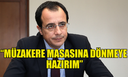 RUM LİDER HRİSTODULİDİS MÜZAKERE MASASINA DÖNMEYE HAZIR OLDUĞUNU BELİRTTİ