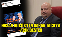 HASAN KÜÇÜK, UBP BAŞKANLIK SEÇİMİNDE TAÇOY’U DESTEKLEDİ