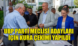 ULUSAL BİRLİK PARTİSİ, PARTİ MECLİSİ ADAYLARI İÇİN KURA ÇEKİMİ YAPILDI