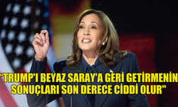 ABD BAŞKANI ADAYI KAMALA HARRİS, “TRUMP DÖNEMİNE GERİ DÖNMEYECEKLERİNİ" VURGULADI