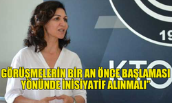 KTOEÖS BAŞKANI EYLEM: “GÖRÜŞMELERİN BİR AN ÖNCE BAŞLAMASI YÖNÜNDE İNİSİYATİF ALINMALI”