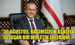 ATAOĞLU 30 AĞUSTOS ZAFER BAYRAMI DOLAYISIYLA MESAJ YAYIMLADI