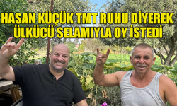 UBP’Lİ VEKİL HASAN KÜÇÜK ÜLKÜCÜ SELAMI’YLA KURULTAYDA OY İSTEDİ