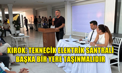 KIROK: TEKNECİK ELEKTRİK SANTRALİ BAŞKA BİR YERE TAŞINMALIDIR