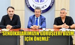 ÜSTEL: “SORUNLARIN ÇÖZÜMÜ İSTİKRARDA”