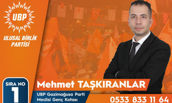 MEHMET TAŞKIRANLAR: UBP'NİN GENÇ KOTASINDAN ADAY