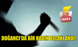 DOĞANCI'DA BİR KADIN BİR ERKEK ŞAHIS TARAFINDAN BIÇAKLANDI