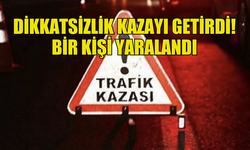 LEFKOŞA’DA TRAFİK KAZASI… 1 YARALI