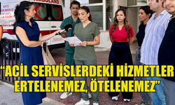 TIP-İŞ: “ACİL SERVİSLERDEKİ HİZMETLER ERTELENEMEZ, ÖTELENEMEZ”