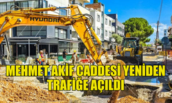 LEFKOŞA  MEHMET AKİF CADDESİ YENİDEN TRAFİĞE AÇILDI